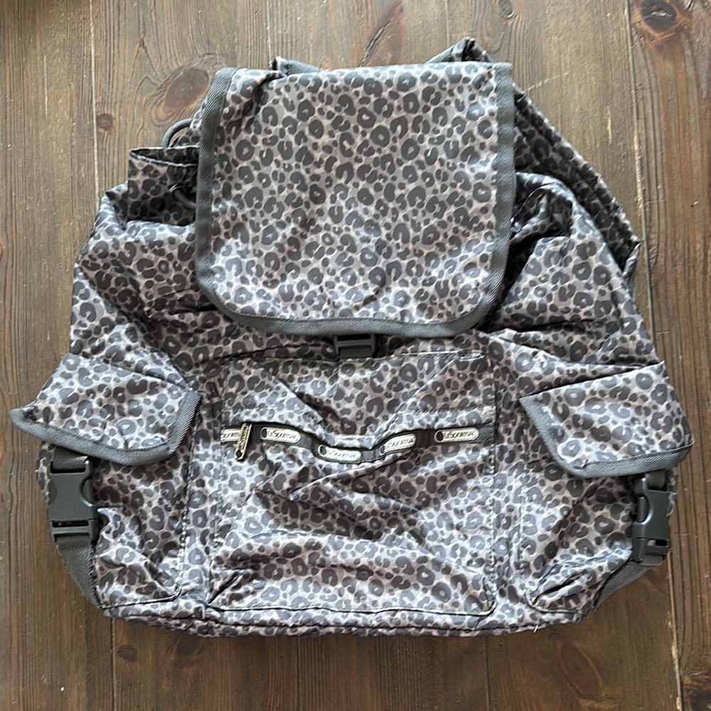 Leopard Print Backpack by LeSportsSac